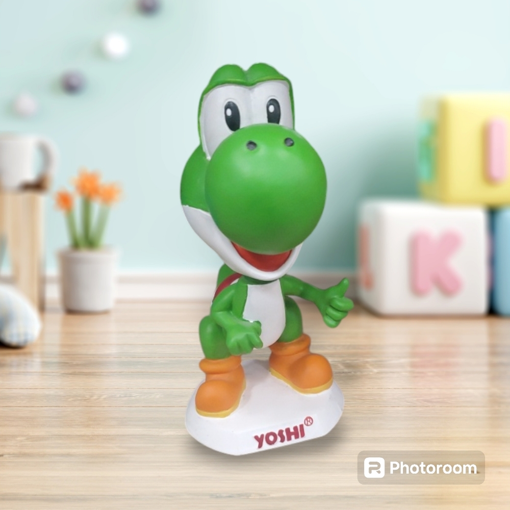 2001 YOSHI bubblehat NINTENDO COLLECTIBLES